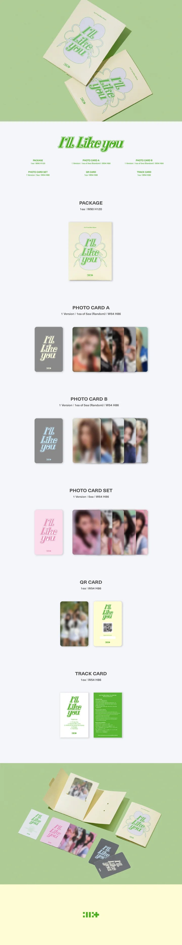 ILLIT - [I'LL LIKE YOU] 2nd Mini Album WEVERSE ALBUMS Version