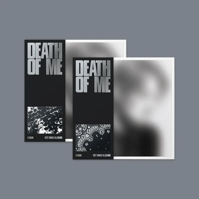 (PRE-ORDER) EVAN - [DEATH OF ME] 1st Mini Album