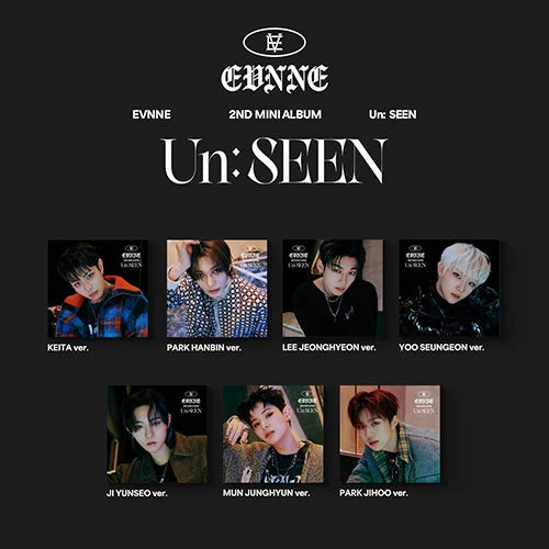 EVNNE - [UN: SEEN] 2nd Mini Album DIGIPACK Version