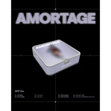 JISOO - [AMORTAGE] Mini Album APP Version