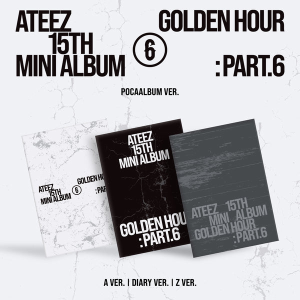 (PRE-ORDER) ATEEZ - [GOLDEN HOUR : PART.6] 15th Mini Album