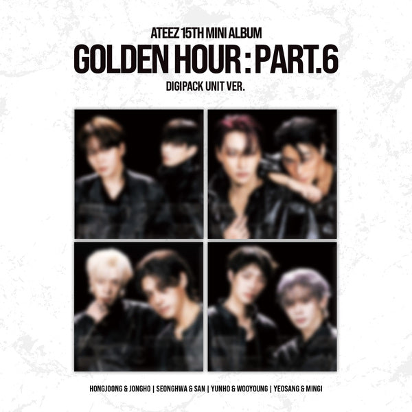 (PRE-ORDER) ATEEZ - [GOLDEN HOUR : PART.6] 15th Mini Album
