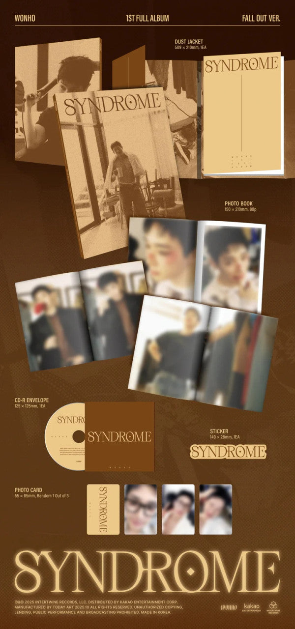 WONHO - [SYNDROME] 1st Full Album