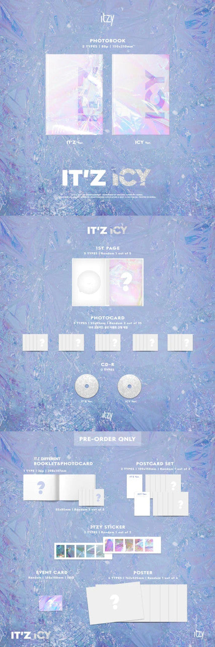 ITZY - [It'z Icy] Album (RANDOM Version)