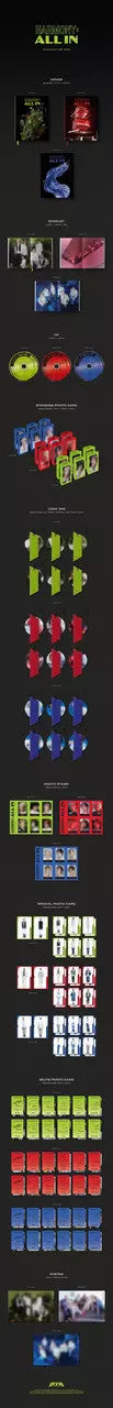 P1Harmony - [HARMONY : ALL IN] 6th Mini Album (RANDOM Version)