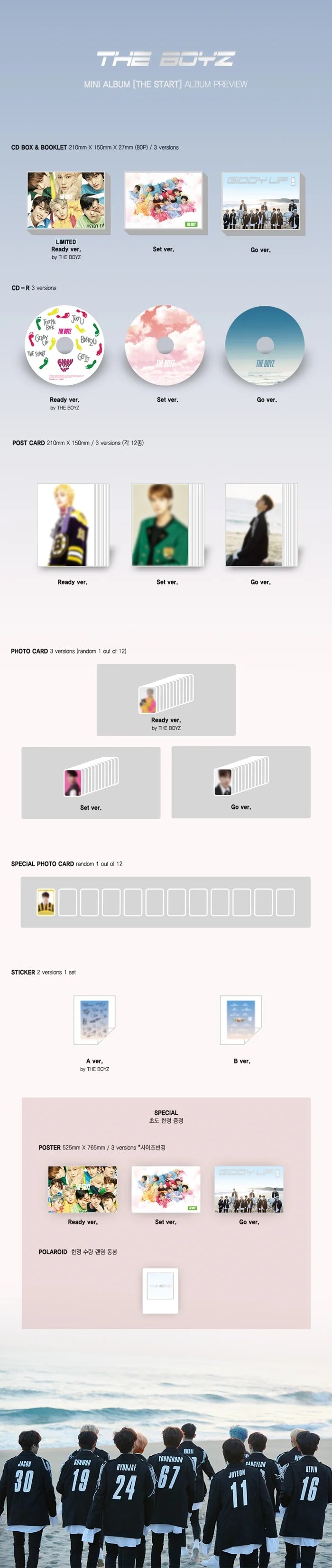 The Boyz - [THE START] 2nd Mini Album