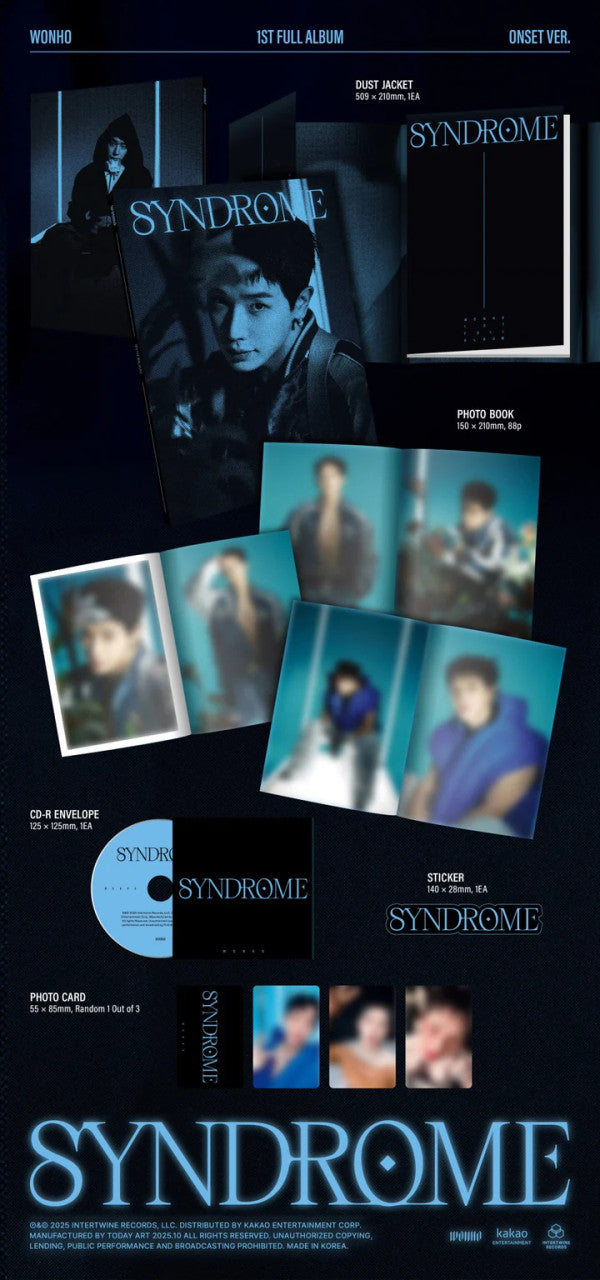 WONHO - [SYNDROME] 1st Full Album