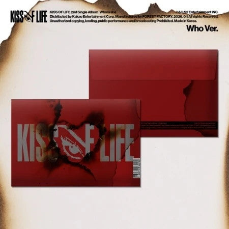 KISS OF LIFE - [WHO IS SHE] 2nd Single Album