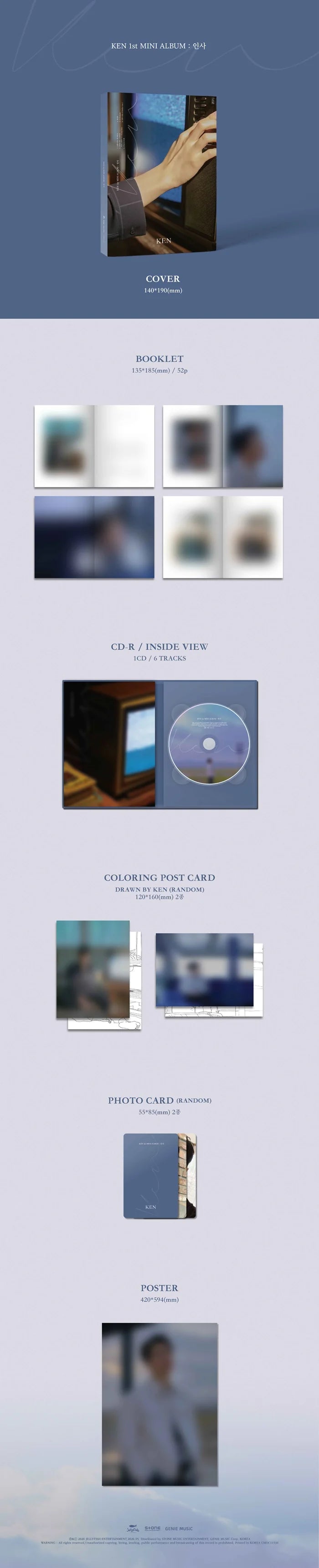 Ken (VIXX) - [Greeting] 1st Mini Album