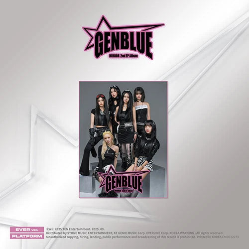 GENBLUE - [MIRROR] 2nd Mini Album POCA ALBUM EVER Version
