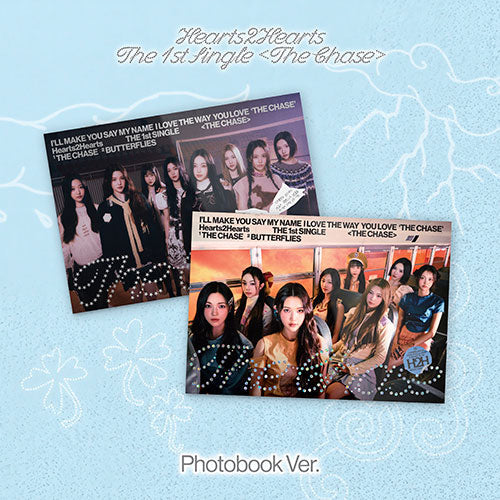 HEARTS2HEARTS - [THE CHASE] 1st Single Album PHOTO BOOK Version