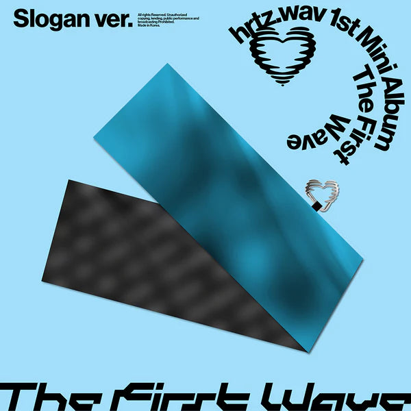 HRTZ.WAV - [THE FIRST WAVE] 1st Mini Album SLOGAN (LIMITED) Version