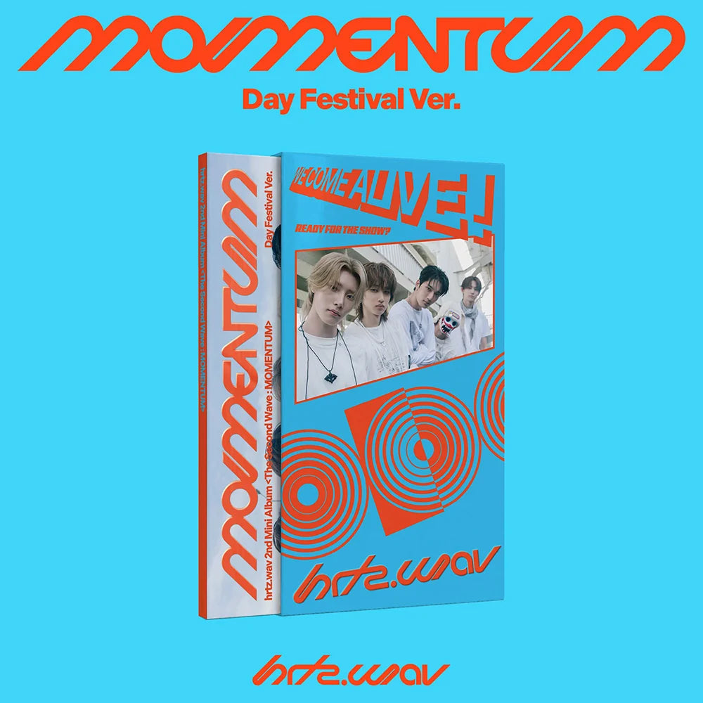 (PRE-ORDER) HRTZ.WAV - [THE SECOND WAVE : MOMENTUM] 2nd Mini Album