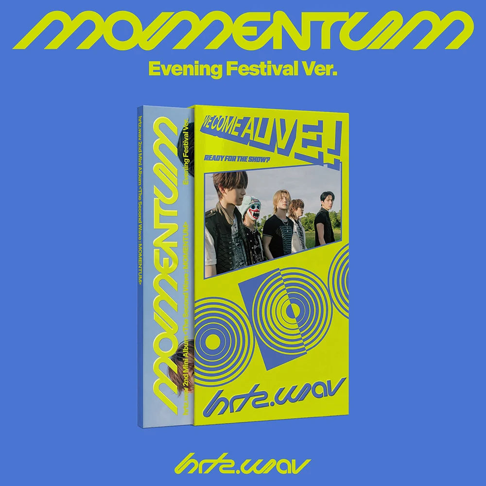 (PRE-ORDER) HRTZ.WAV - [THE SECOND WAVE : MOMENTUM] 2nd Mini Album