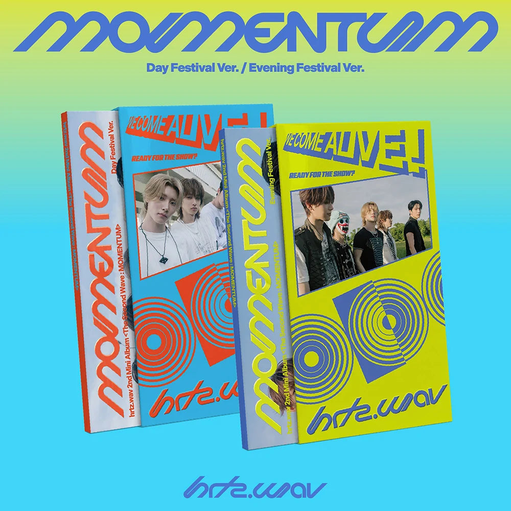 (PRE-ORDER) HRTZ.WAV - [THE SECOND WAVE : MOMENTUM] 2nd Mini Album