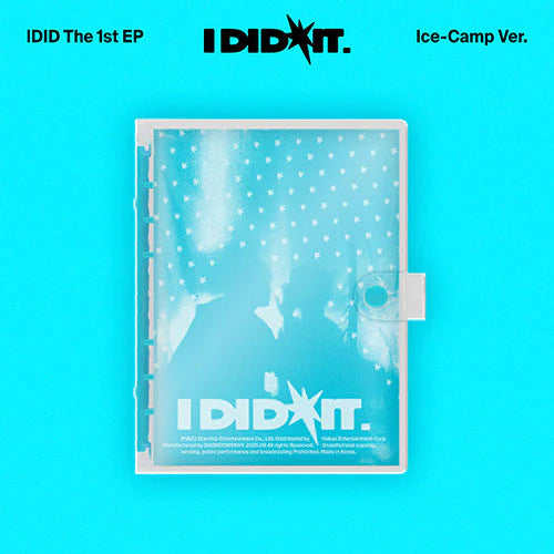 IDID - [I DID IT] 1st EP Album Special Edition ICE-CAMP Version
