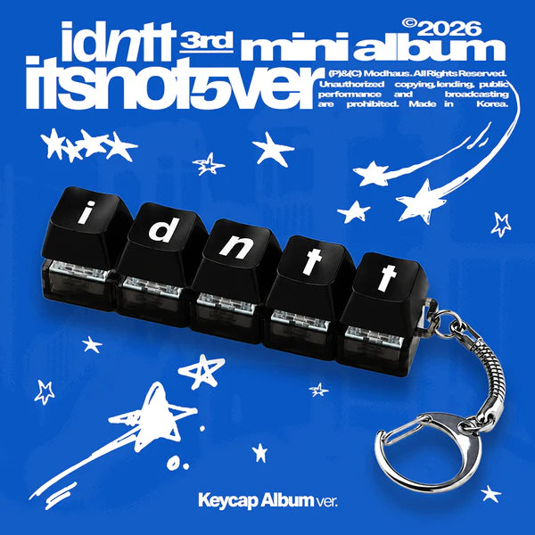IDNTT - [ITSNOTOVER] 3rd Mini Album KEYCAP ALBUM Version