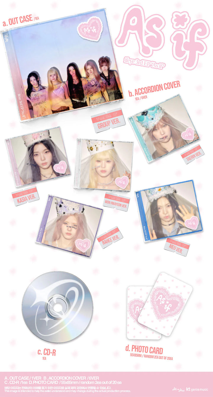 ifeye - [AS IF] 3rd EP Album JEWEL Version