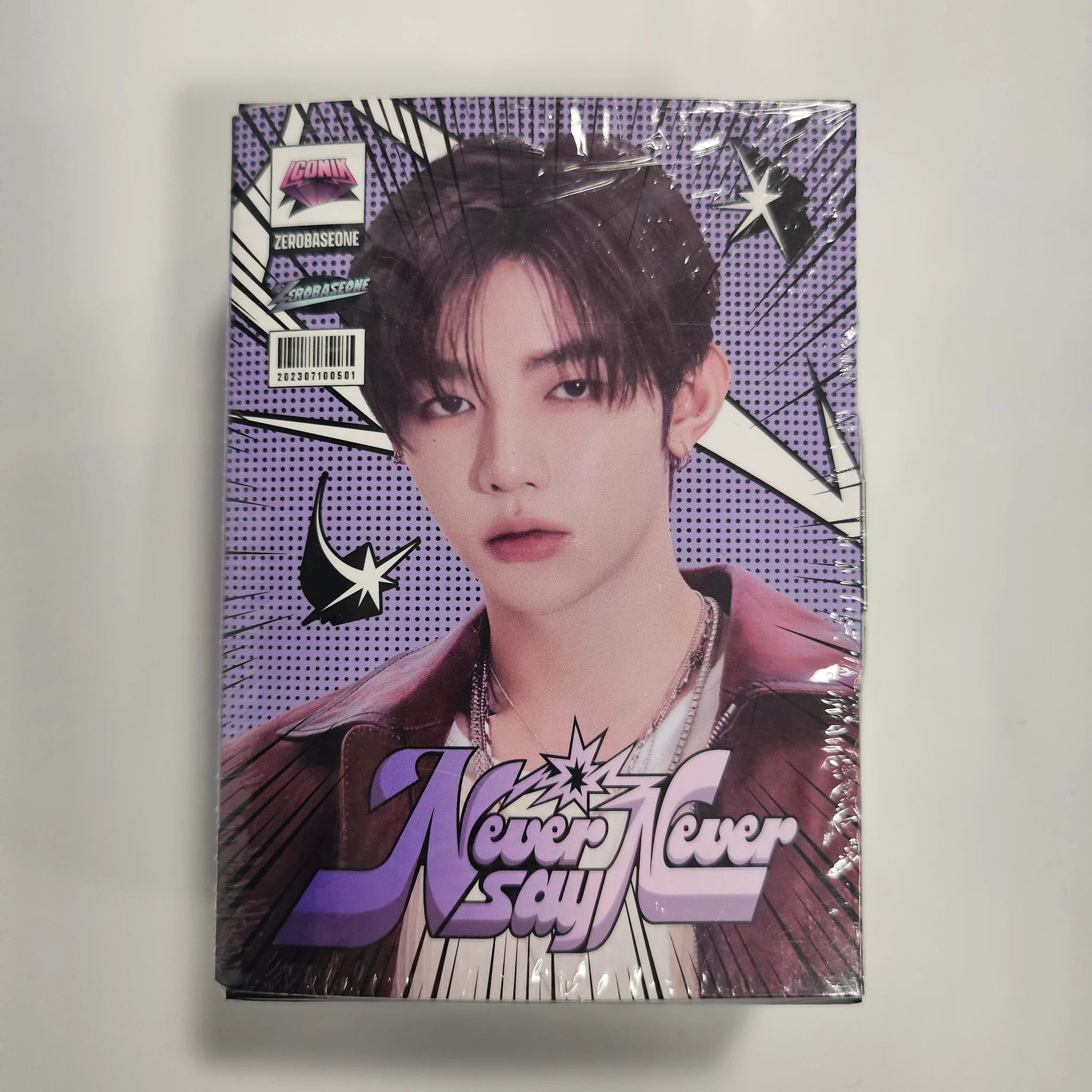 ZEROBASEONE - [NEVER SAY NEVER] 1st Full Album (LENTICULAR KEYRING Version)