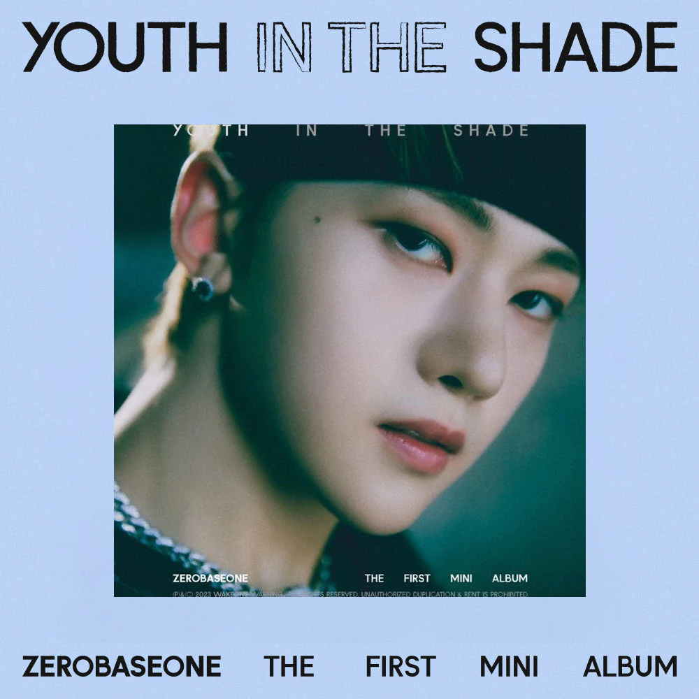 ZEROBASEONE - [YOUTH IN THE SHADE] 1st Mini Album (DIGIPACK VER.)