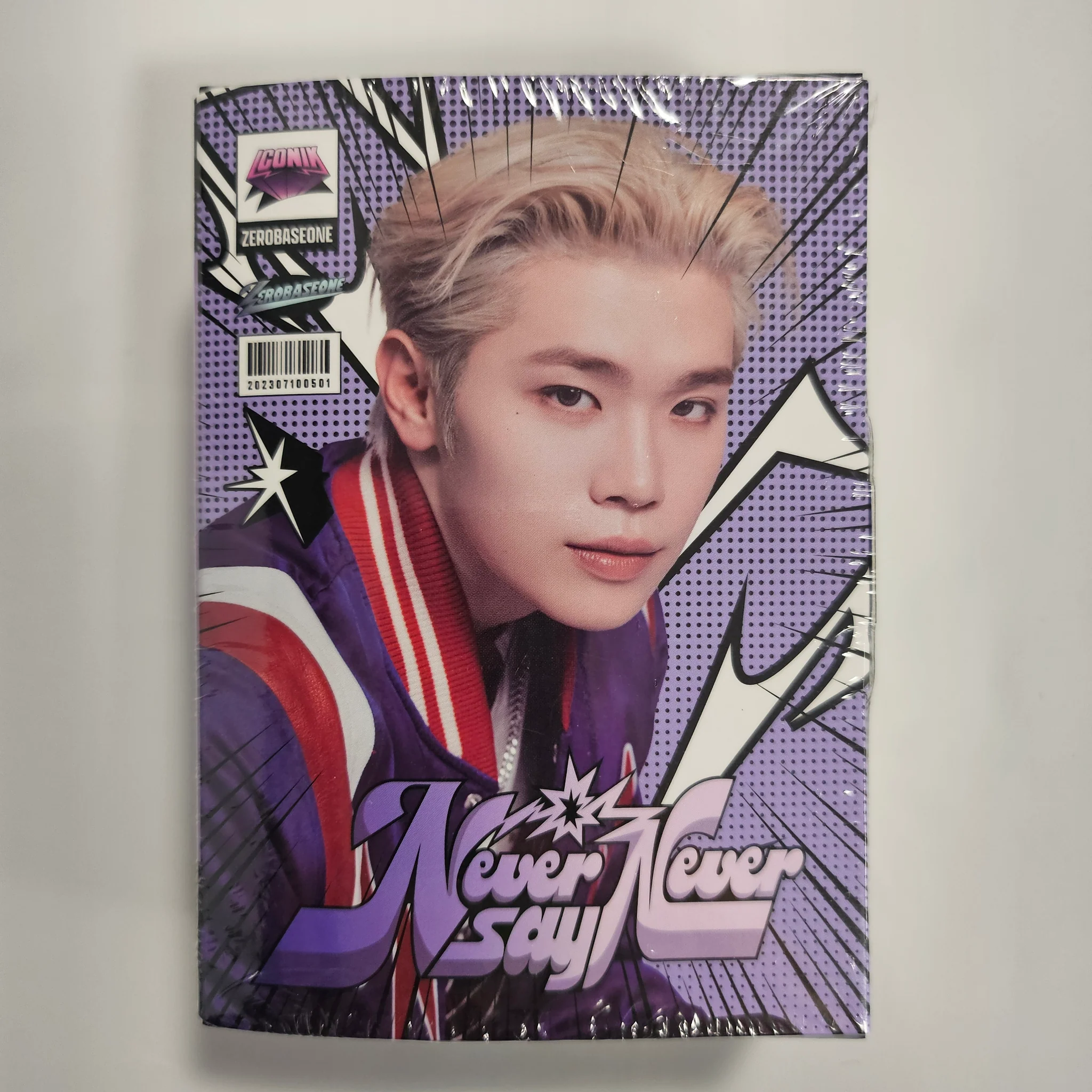 ZEROBASEONE - [NEVER SAY NEVER] 1st Full Album (LENTICULAR KEYRING Version)