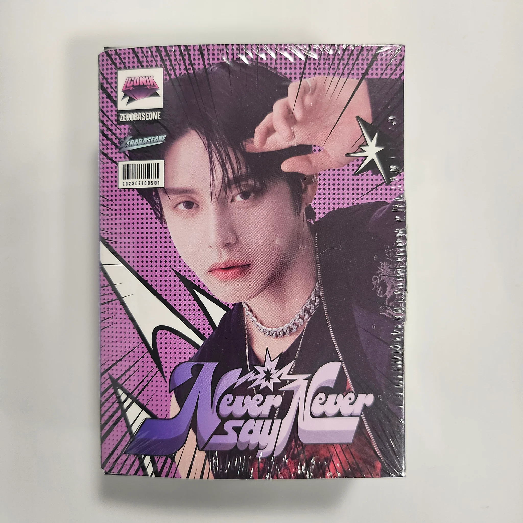 ZEROBASEONE - [NEVER SAY NEVER] 1st Full Album (LENTICULAR KEYRING Version)
