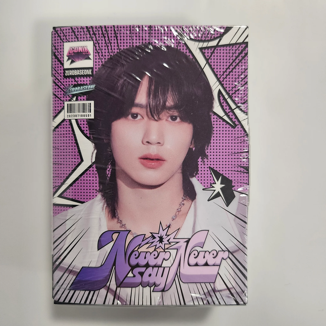 ZEROBASEONE - [NEVER SAY NEVER] 1st Full Album (LENTICULAR KEYRING Version)