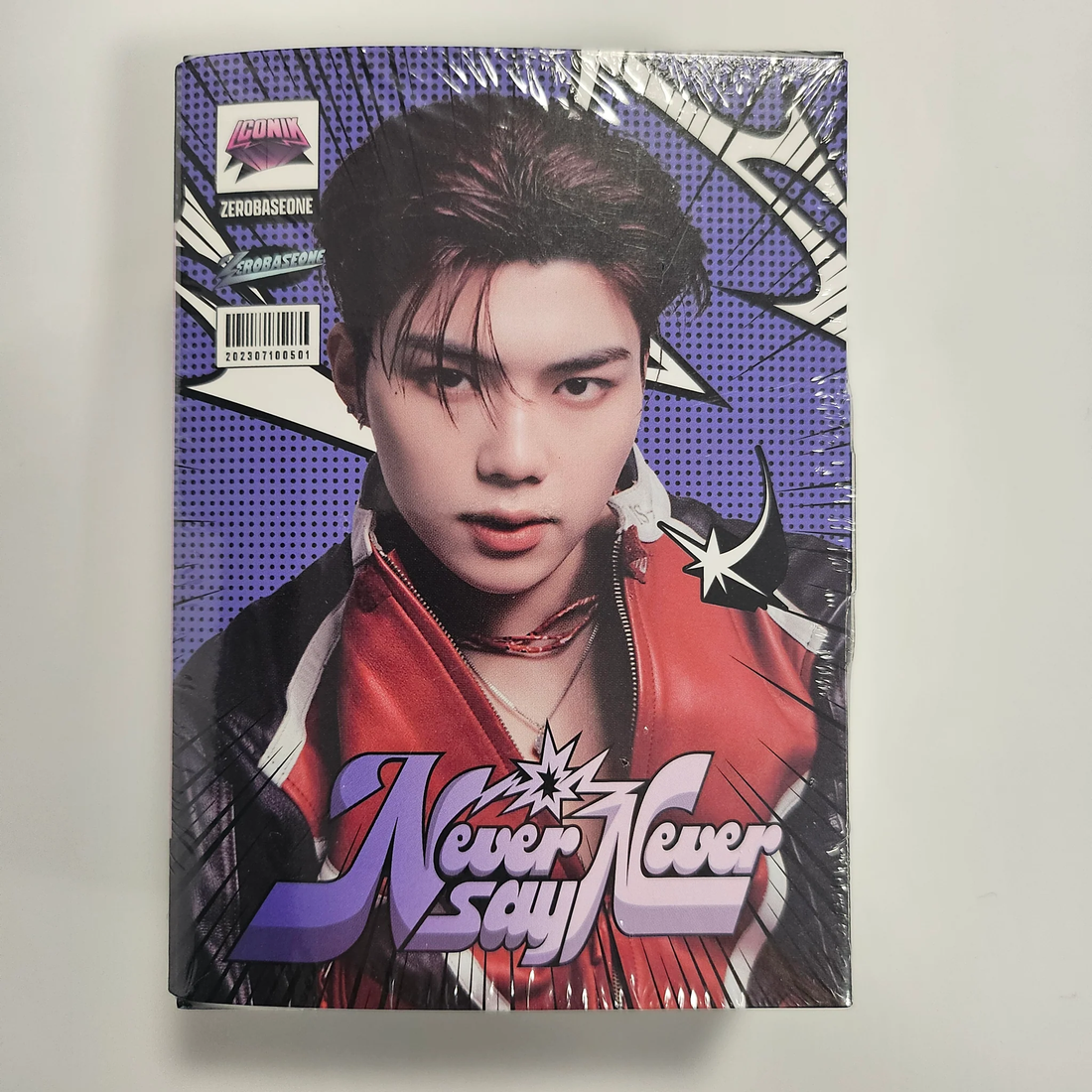ZEROBASEONE - [NEVER SAY NEVER] 1st Full Album (LENTICULAR KEYRING Version)