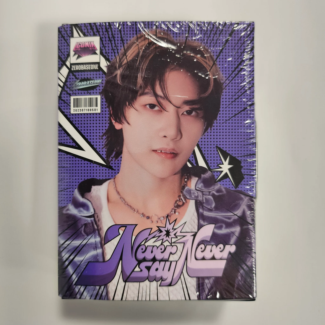 ZEROBASEONE - [NEVER SAY NEVER] 1st Full Album (LENTICULAR KEYRING Version)