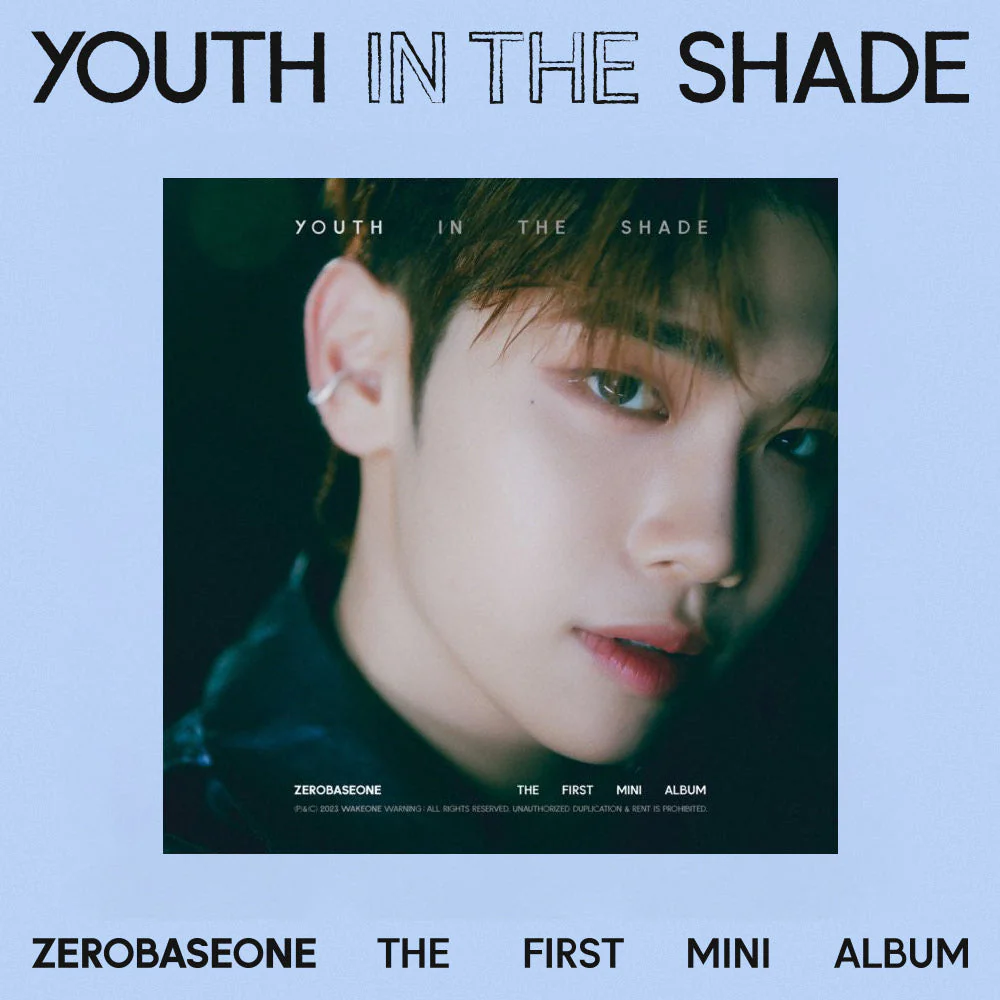 ZEROBASEONE - [YOUTH IN THE SHADE] 1st Mini Album (DIGIPACK VER.)