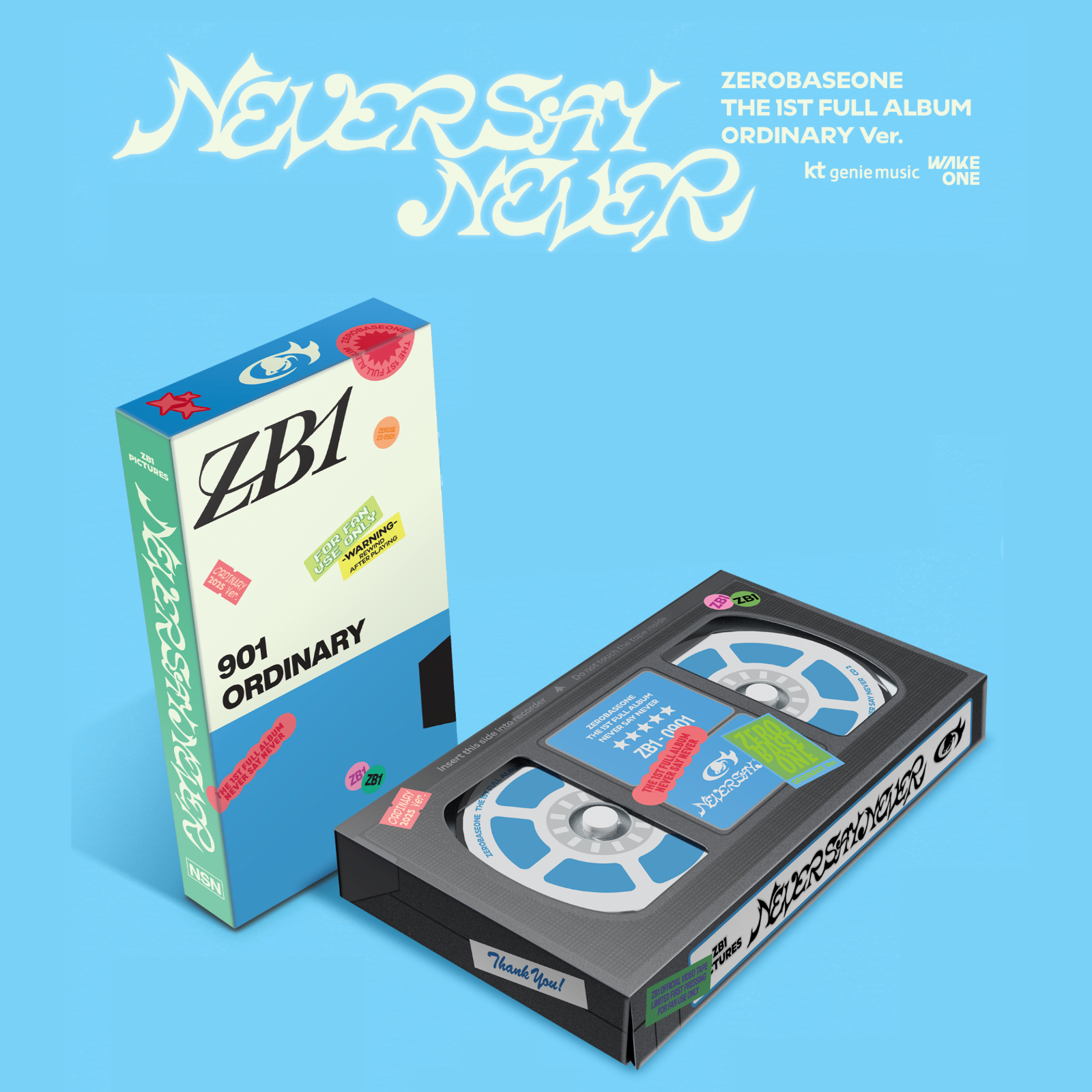ZEROBASEONE - [NEVER SAY NEVER] 1st Album