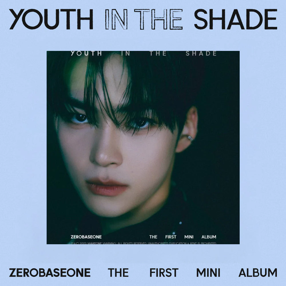 ZEROBASEONE - [YOUTH IN THE SHADE] 1st Mini Album (DIGIPACK VER.)