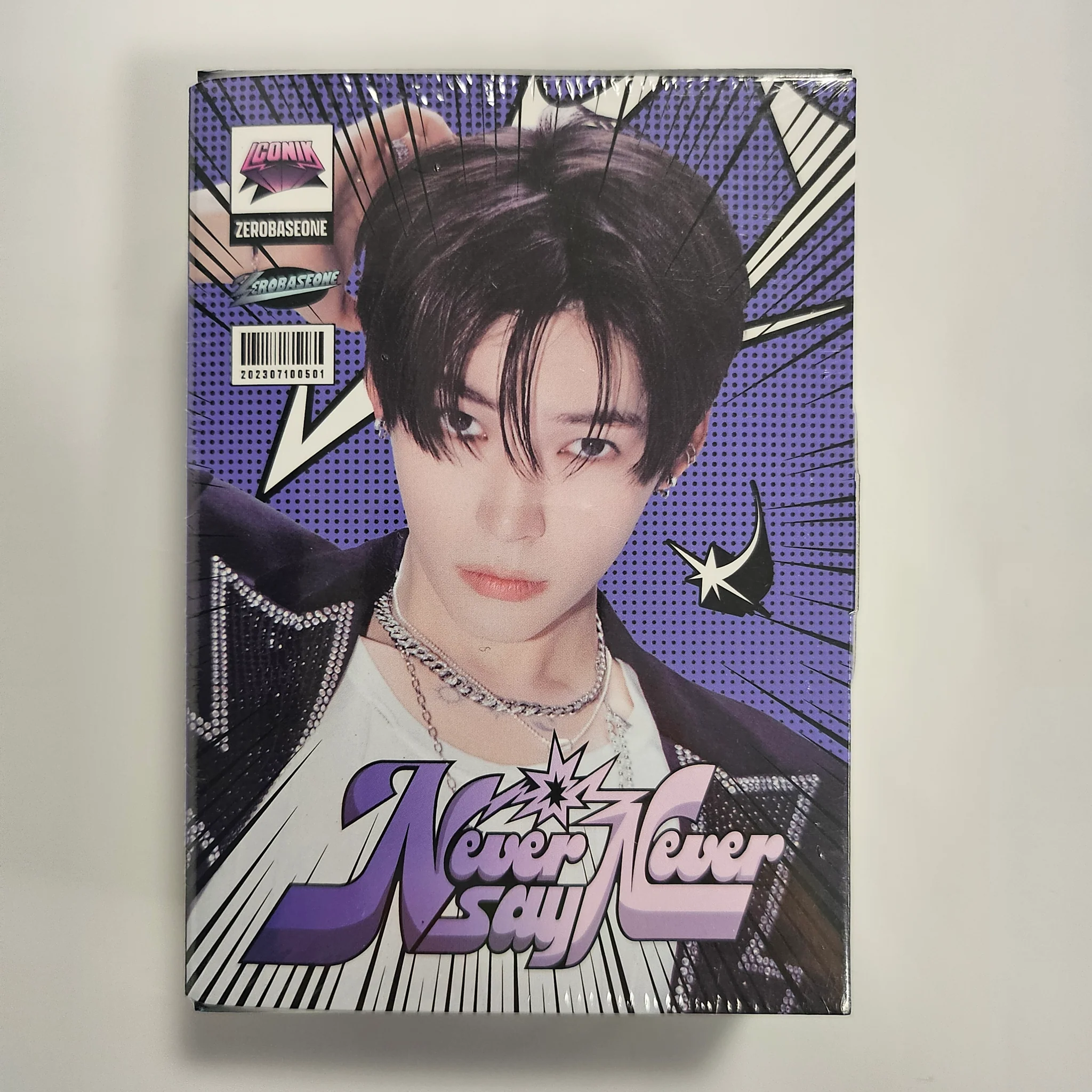 ZEROBASEONE - [NEVER SAY NEVER] 1st Full Album (LENTICULAR KEYRING Version)