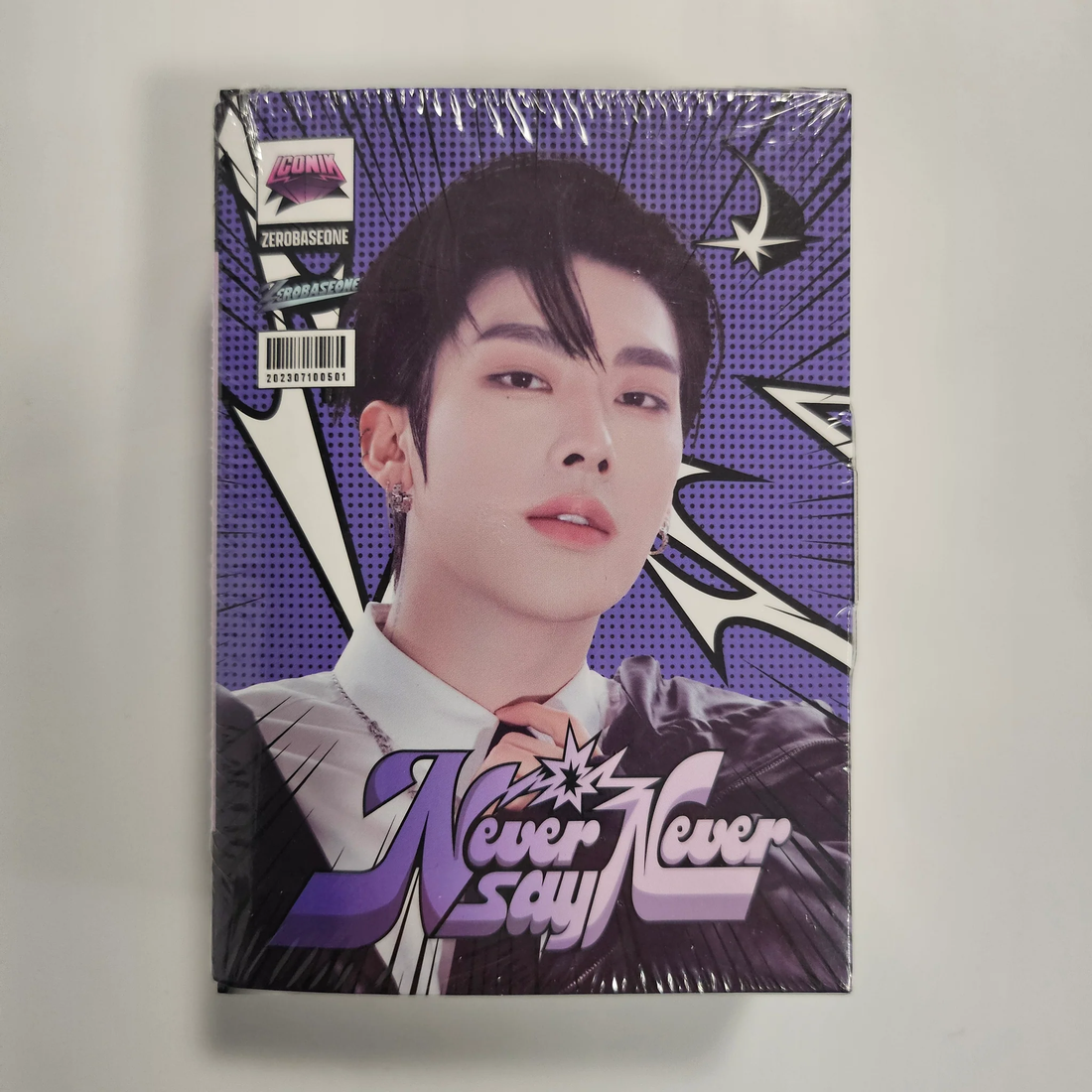 ZEROBASEONE - [NEVER SAY NEVER] 1st Full Album (LENTICULAR KEYRING Version)