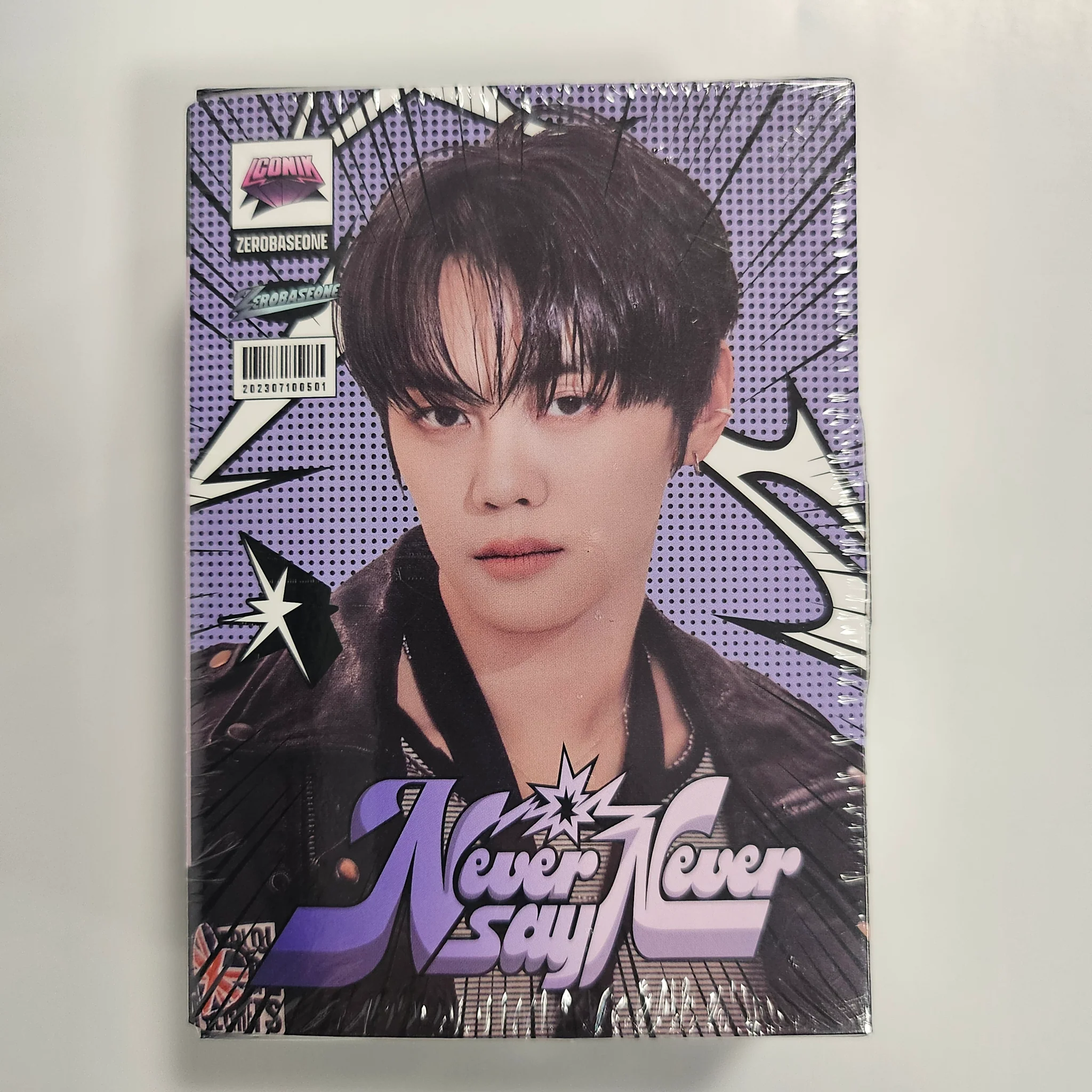 ZEROBASEONE - [NEVER SAY NEVER] 1st Full Album (LENTICULAR KEYRING Version)