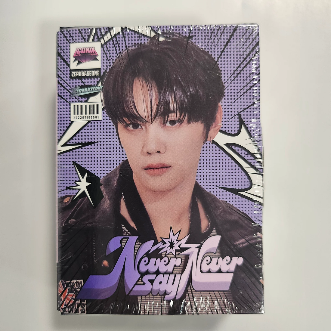 ZEROBASEONE - [NEVER SAY NEVER] 1st Full Album (LENTICULAR KEYRING Version)