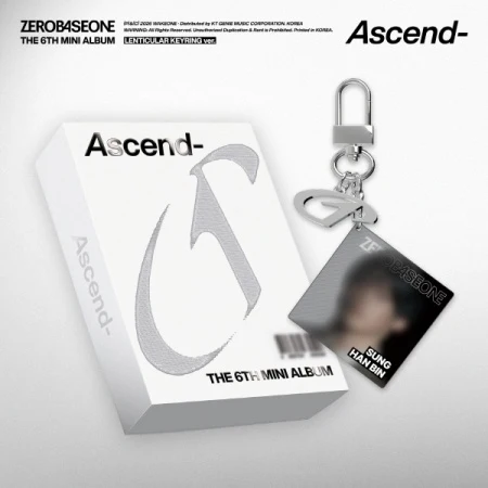 ZEROBASEONE - [ASCEND-] 6th Mini Album (LENTICULAR KEYRING Version)
