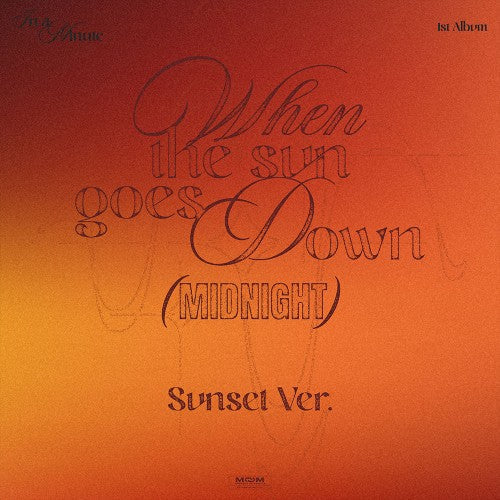 (PRE-ORDER) IN A MINUTE - [WHEN THE SUN GOES DOWN : MIDNIGHT] 1st Album