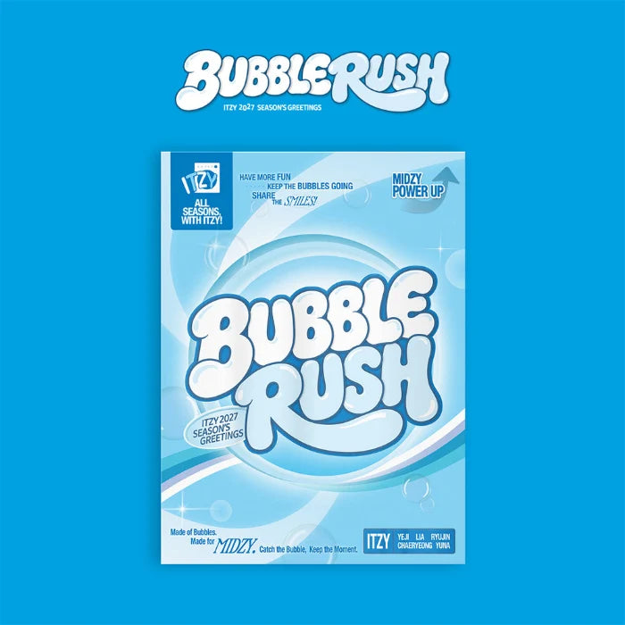 (PRE-ORDER) ITZY - [BUBBLE RUSH] 2027 SEASON'S GREETINGS