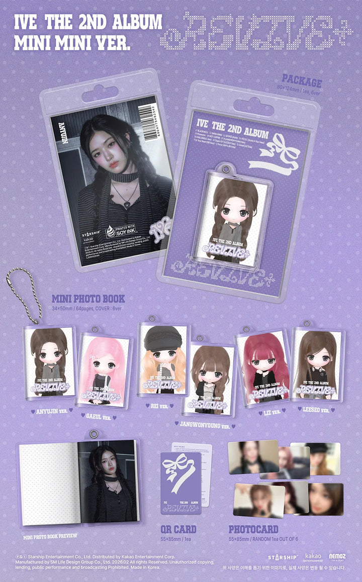IVE - [REVIVE+] 2nd Album MINI MINI Version