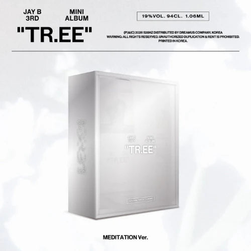JAY B - [TR.EE] 3rd Mini Album MEDITATION Version