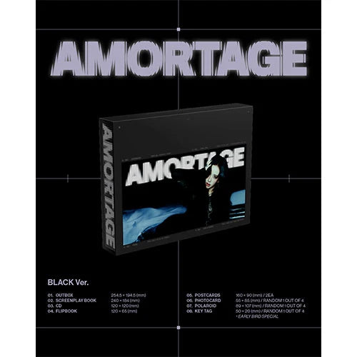 JISOO - [AMORTAGE] Mini Album EXCLUSIVE Edition