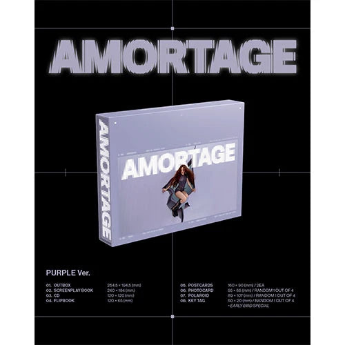 JISOO - [AMORTAGE] Mini Album EXCLUSIVE Edition