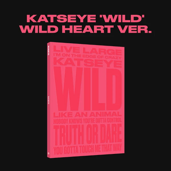 KATSEYE - [WILD] Album WILD HEART Version (INTERNATIONAL RETAILER EXCLUSIVE)