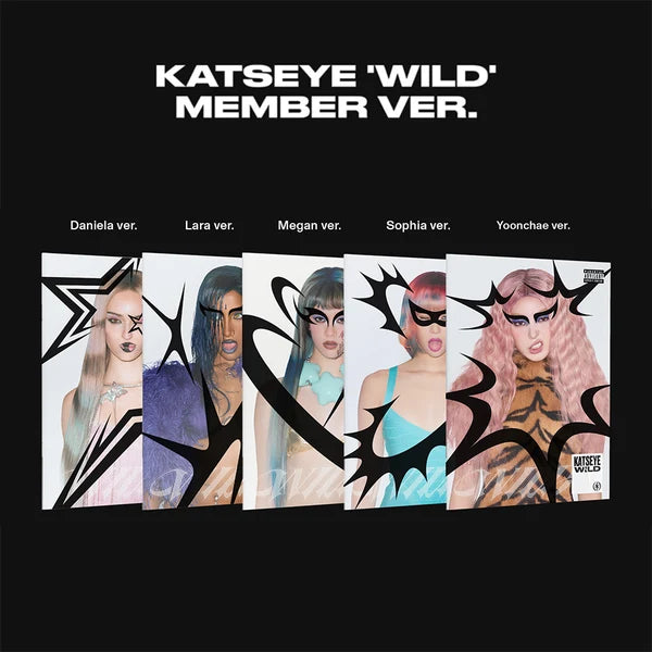 KATSEYE - [WILD] Album (MEMBER VER.)