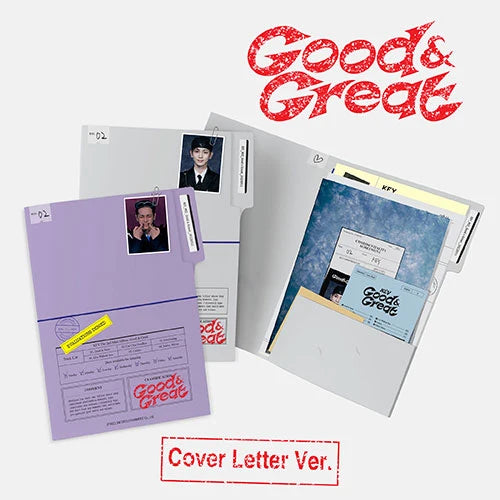 KEY - [Good & Great] 2nd Mini Album COVER LETTER Version