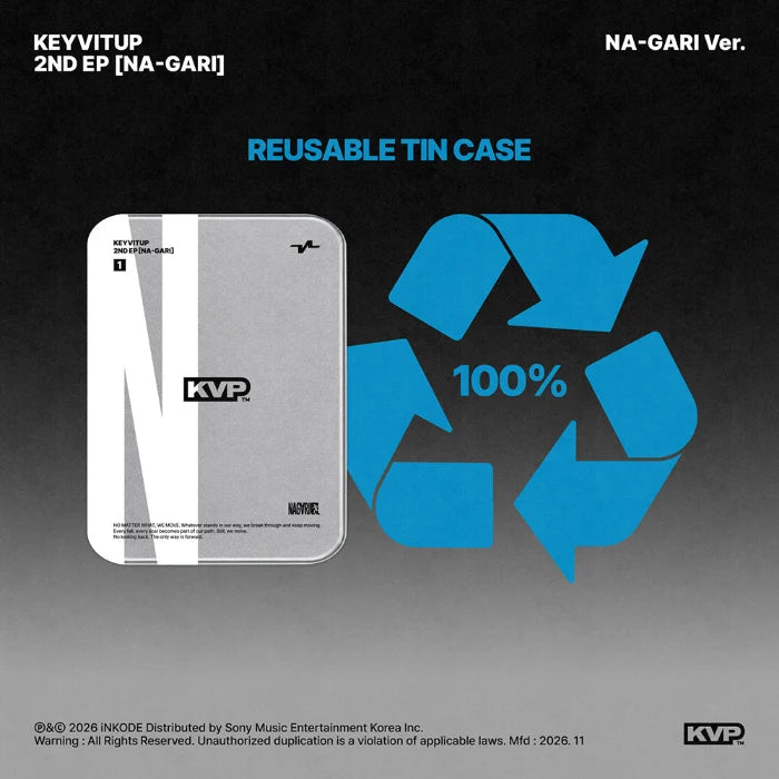(PRE-ORDER) KEYVITUP - [NA-GARI] 2nd EP Album