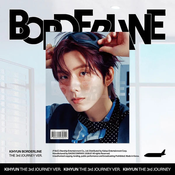 KIHYUN - [BORDERLINE] EP Album THE 3RD JOURNEY Version