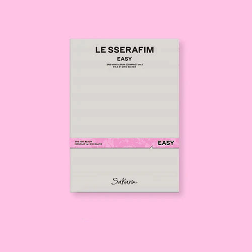 LE SSERAFIM - [EASY] 3rd Mini Album COMPACT Version