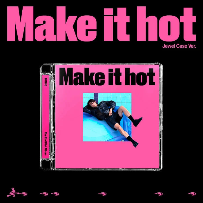 MINHO (SHINEE) - [MAKE IT HOT] 2nd Mini Album JEWEL CASE Version
